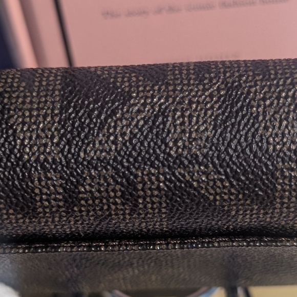 MICHAEL Michael Kors Jet Set Wallet Dark Brown & Beige - Picture 3 of 9